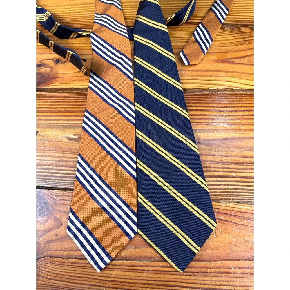 Jos. A. Bank Neck Ties Lot of 2 Executive Collection 100% Silk
